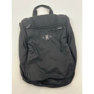 LL Bean Personal Organizer Toiletry Bag, Large In Black